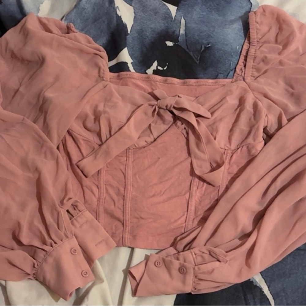 Elegant Pink Women's Top